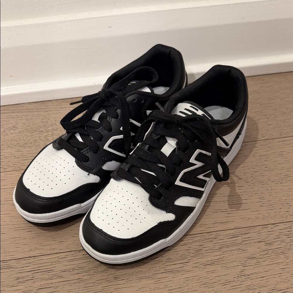 New Balance Monochrome Athletic Shoes